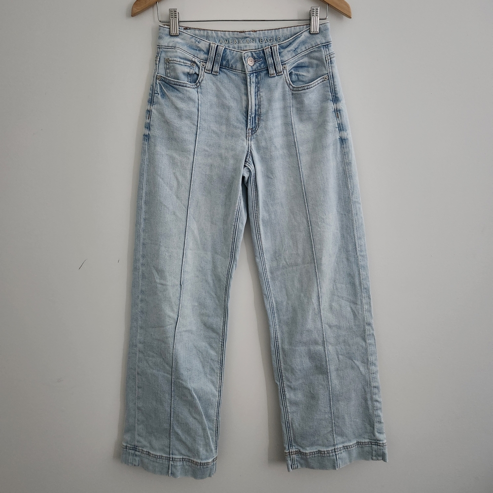 American Eagle Outfitters Low Rise Baggy Wide Leg Jeans- See Measurements